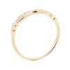 Image 4 : 14KT Yellow Gold 0.15 ctw Diamond Band