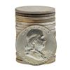 Image 1 : Roll of (20) Brilliant Uncirculated 1963-D Franklin Half Dollar Coins