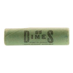 Roll of (50) Brilliant Uncirculated 1954-D Roosevelt Dime Coins