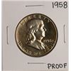 Image 1 : 1958 Proof Franklin Half Dollar Coin