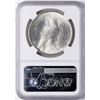 Image 2 : 1922 $1 Peace Silver Dollar Coin NGC MS63