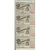 Image 1 : Uncut Sheet of (4) State of Louisiana Baby Bond Obsolete Notes