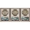 Image 2 : Lot of (3) 1959Mo Mexico 5 Pesos Carranza Centennial Silver Coins NGC MS63