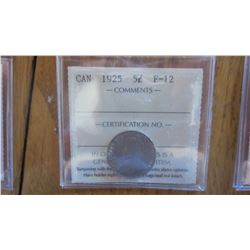 1925 Canada 5 Cent
