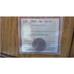 1935 Canada 5 Cent