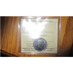 1953 Canada 5 Cent