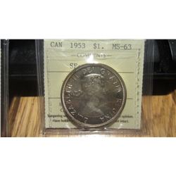 1953 Canada 1 Dollar