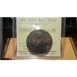 1985 Canada 1 Dollar