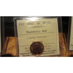 2012 Canada 1 Cent