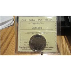 2016 Canada 25 Cent