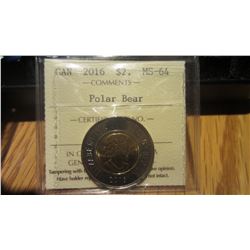 2016 Canada 2 Dollar