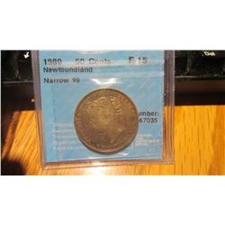 1899 Newfoundland 50 Cent