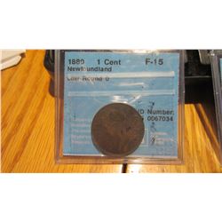 1880 Newfoundland 1 Cent