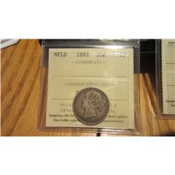 1881 Newfoundland 20 Cent