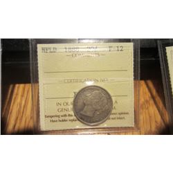 1888 Newfoundland 20 Cent
