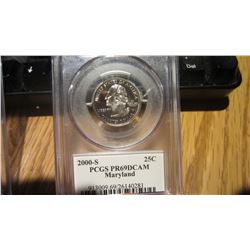 2000-S USA 25 Cent