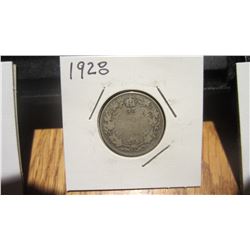 1928 Canada 25 Cent