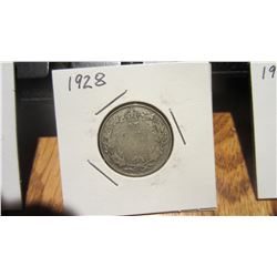 1928 Canada 25 Cent
