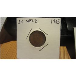 1943 Newfoundland 1 Cent