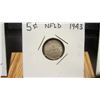 Image 1 : 1943 Newfoundland 5 Cent