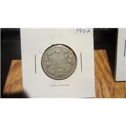 1902 Canada 25 Cent