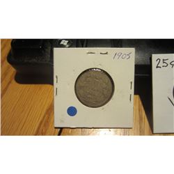1905 Canada 25 Cent