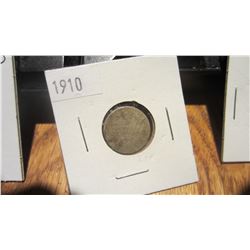 1910 Canada 25 Cent