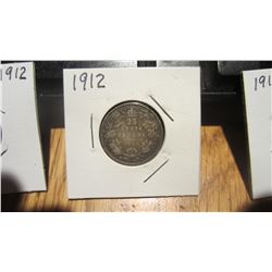 1912 Canada 25 Cent