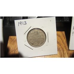 1913 Canada 25 Cent