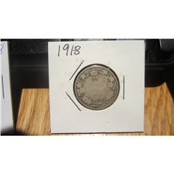 1918 Canada 25 Cent