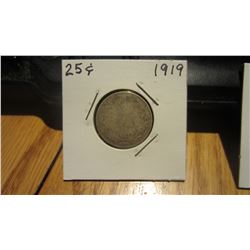 1919 Canada 25 Cent