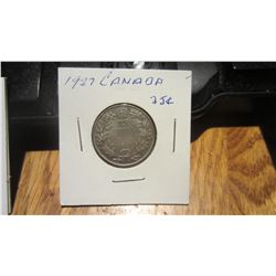 1927 Canada 25 Cent