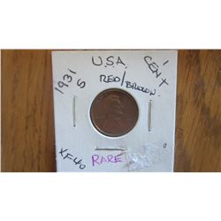 1931-S USA 1 Cent