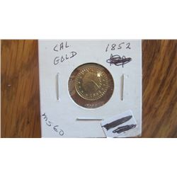 1852 California Gold