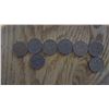 Image 1 : Set of 8 Canada Pennies