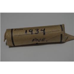 1934 Canada 5 Cent Roll