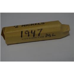 1947 Canada 5 Cent Roll