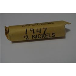 1947 Canada 5 Cent Roll