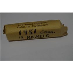 1951 Canada 5 Cent Roll