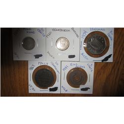 Set of 5 Coins