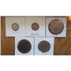 Image 2 : Set of 5 Coins