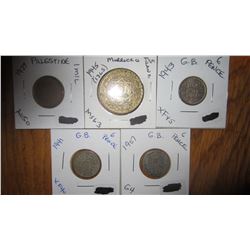 Set of 5 Coins