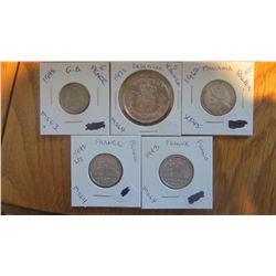Set of 5 Coins