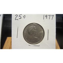1977 Canada 25 Cent