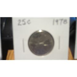 1978 Canada 25 Cent