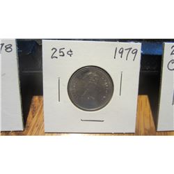 1979 Canada 25 Cent