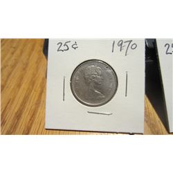 1970 Canada 25 Cent