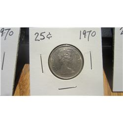 1970 Canada 25 Cent