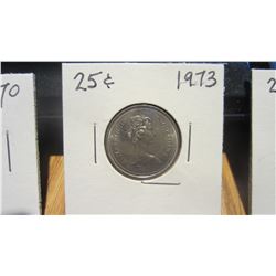 1973 Canada 25 Cent