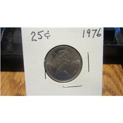 1976 Canada 25 Cent